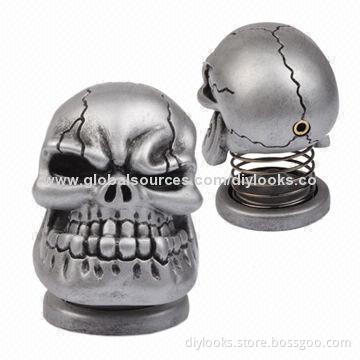 Creative Skull Style Digital Mini Metal Speaker